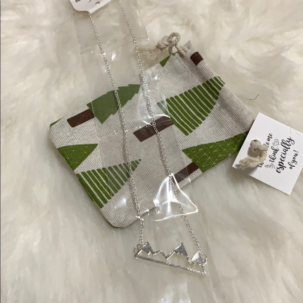 Silver Mountain Necklace